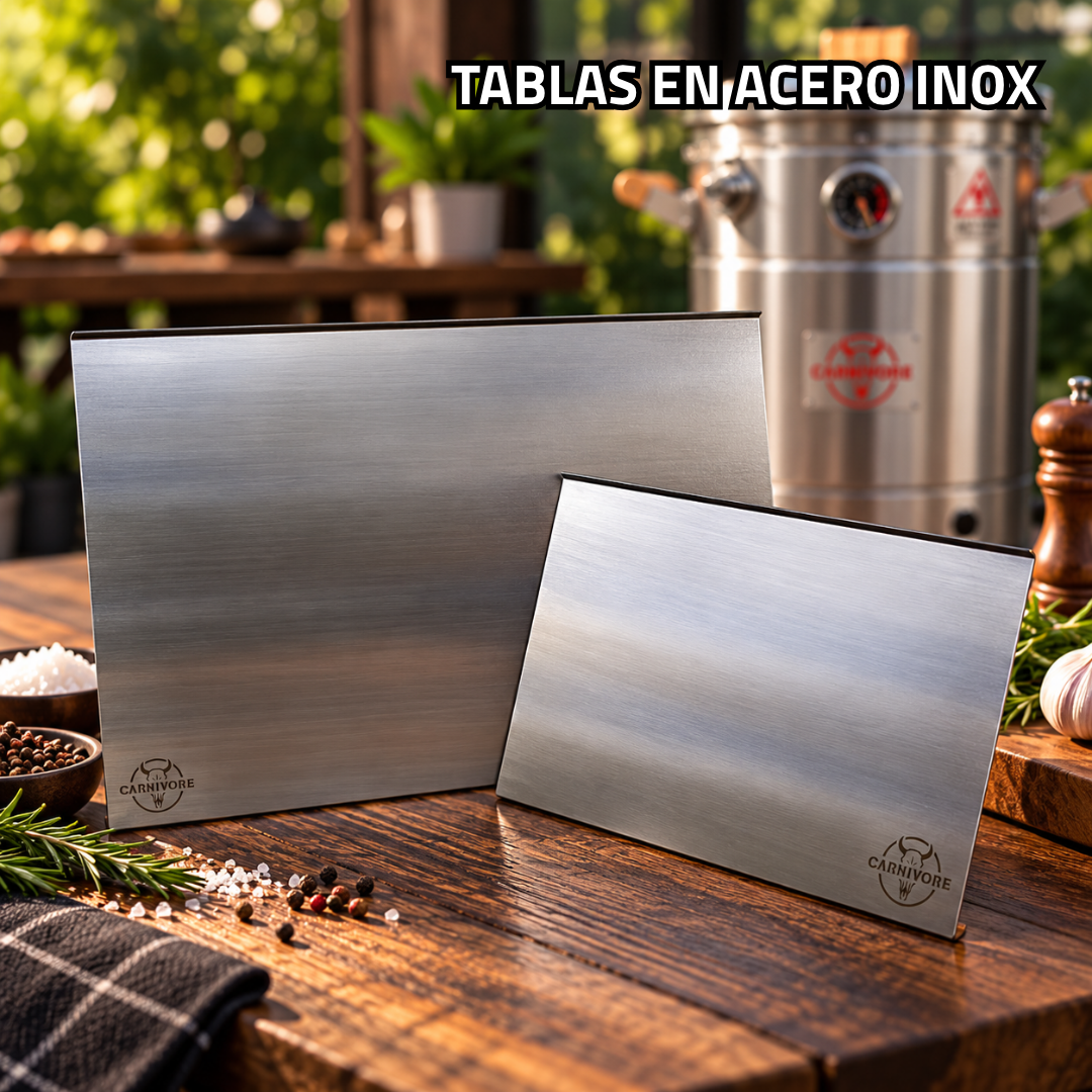 TABLAS PARA CORTE EN ACERO INOXIDABLE